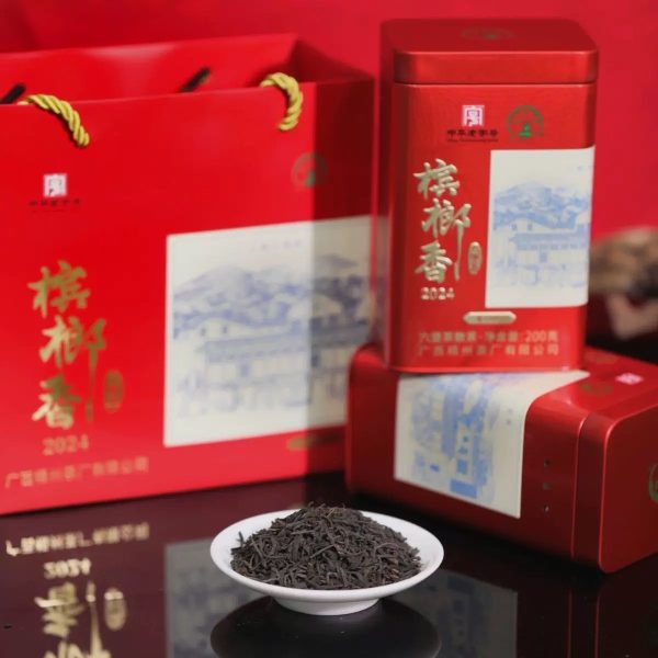 三鶴六堡茶-檳榔香2024-老字號|特級茶葉200g：圖片 3