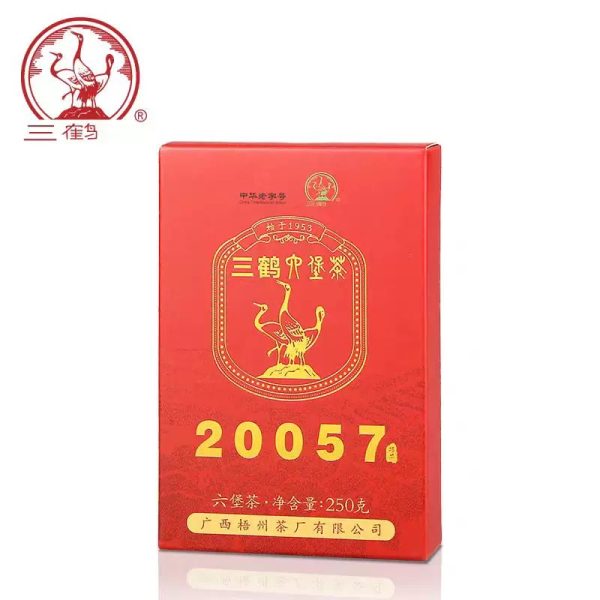 三鶴六堡茶-20057金花茶磚-老字號|特級茶磚250g