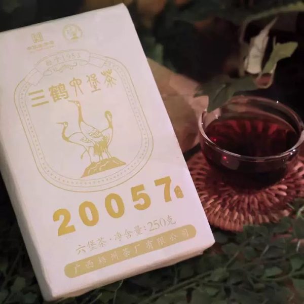 三鶴六堡茶-20057金花茶磚-老字號|特級茶磚250g：圖片 8