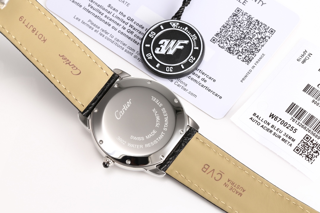 3wf upgraded version, top tier Cartier RONDE CARTIER London series WSRN0021 and W6700155 models